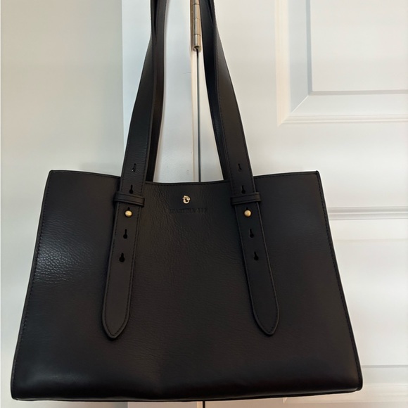 Spartina 449 Black Siren Leather Handbag - Picture 4 of 6